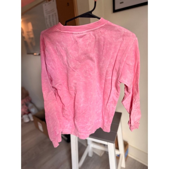 Women's small‎ cozy pink Barbie sweater crewneck pullover - Picture 5 of 9